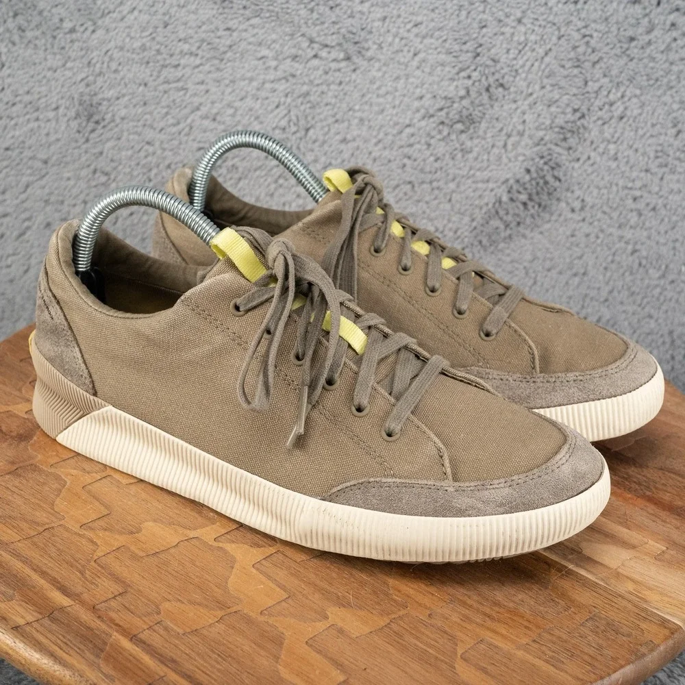 Sorel Women's Khaki Out 'N About Plus Classic Sneakers‎ Size 10.5